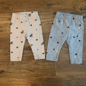 GAP Baby Organic Cotton Leggings 2-Pack 3-6M